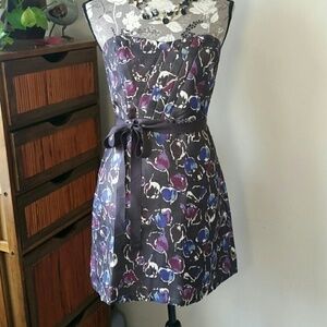 American Eagle sz 4 cute strapless floral dress